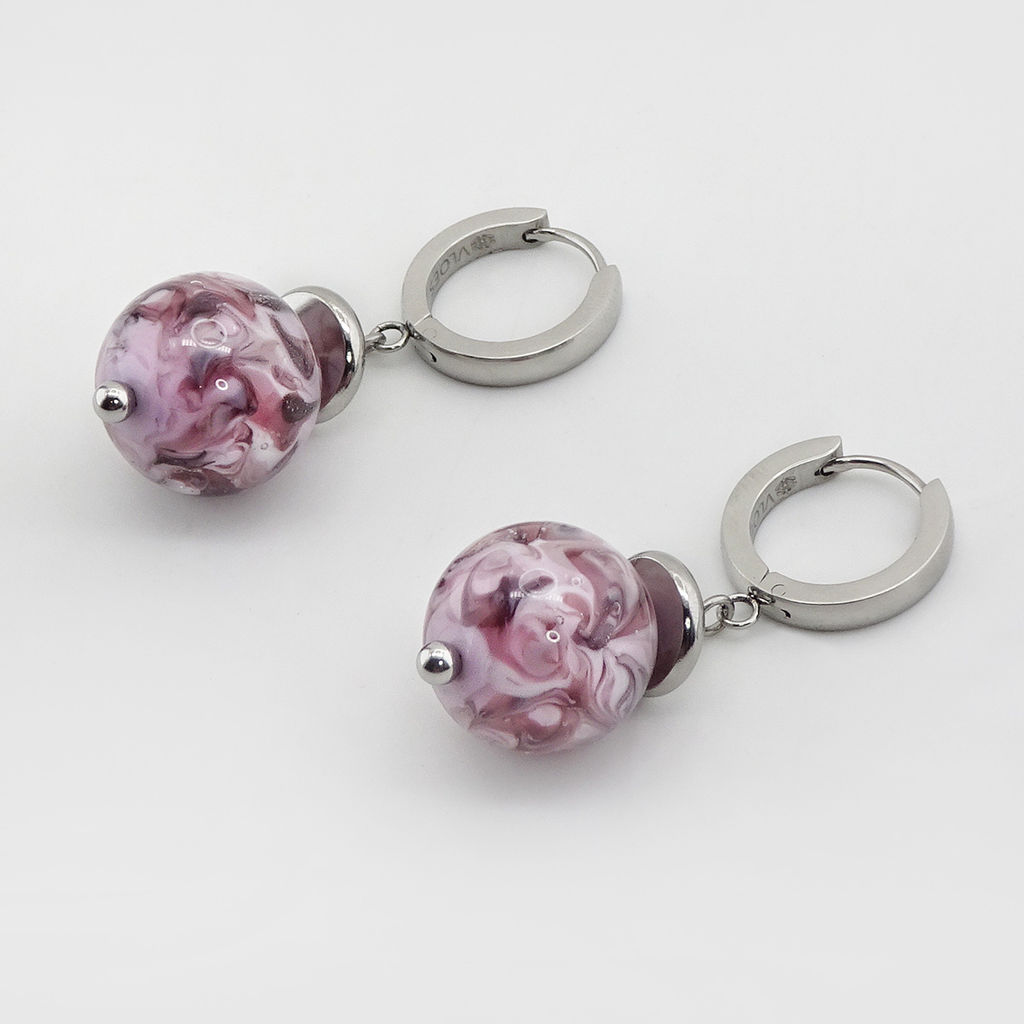 Серьги из муранского стекла BERRY MIX LS1946