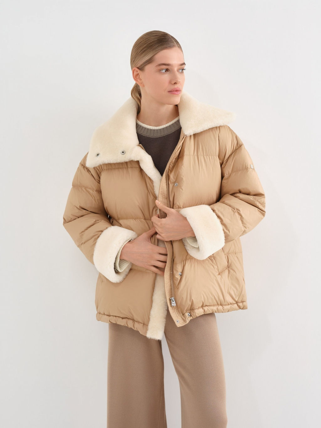 Conso/WDSF 230548 - camel Пуховая куртка  фото 2