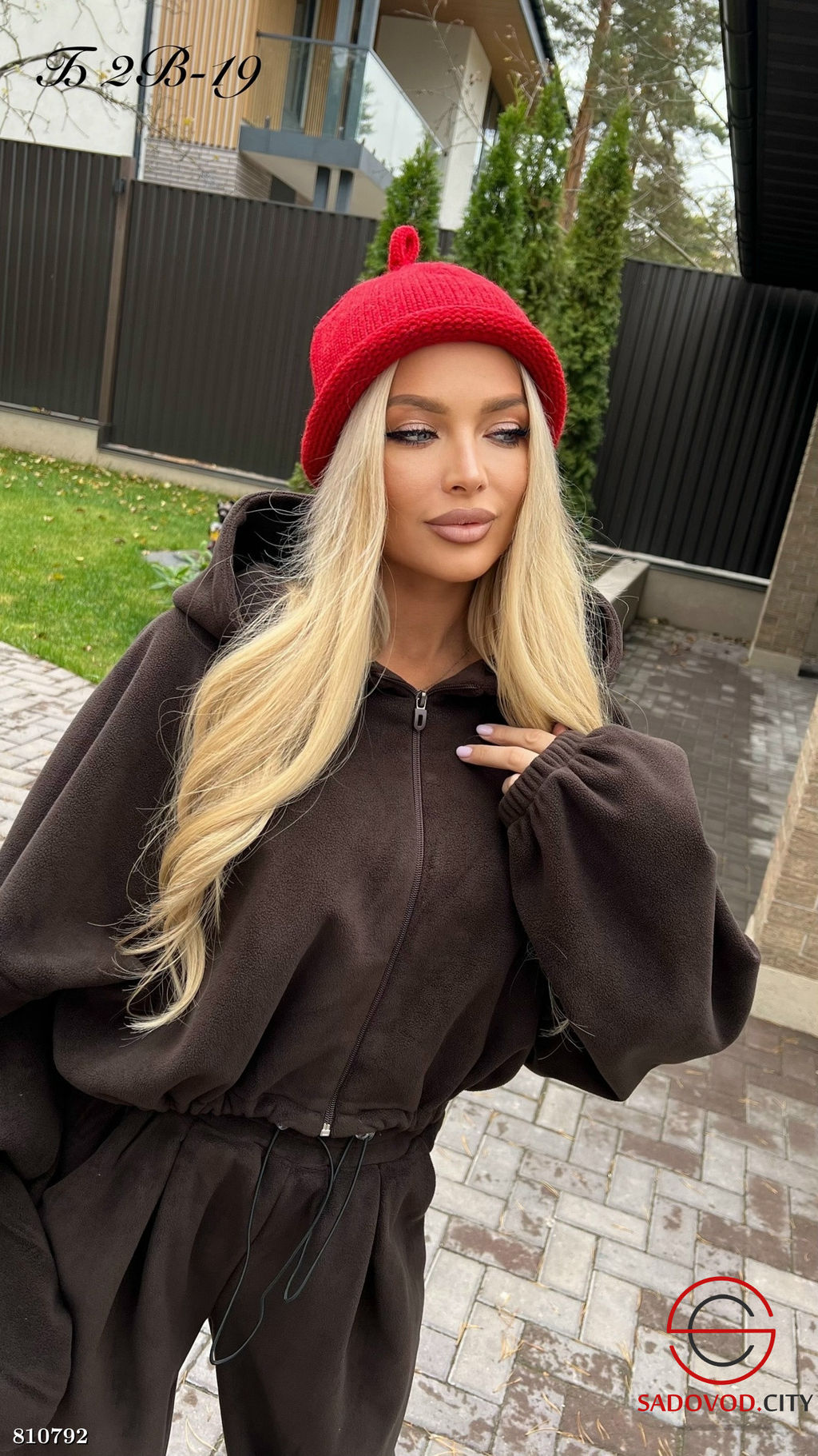 Шапка женская трикотажная - Bruno фото 2