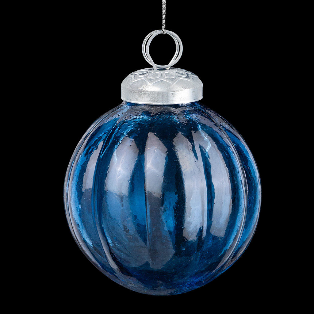 Цена за 12 шт. Шар ErichKrause Decor Рождественский вечер 7см, стекло