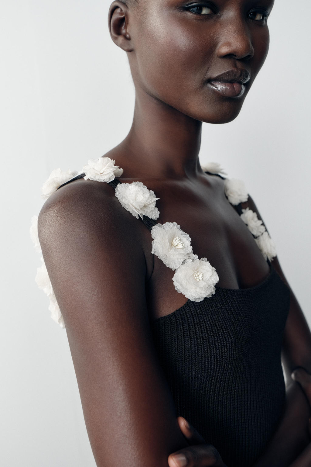 FLORAL KNIT TOP - Zara фото 4