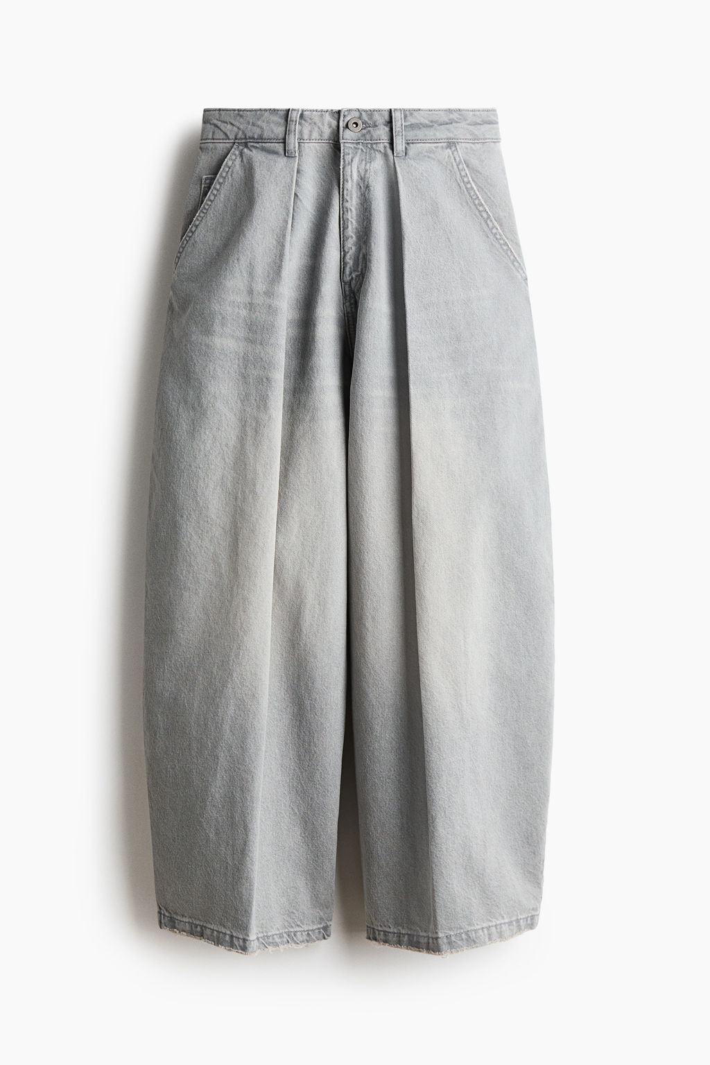 Barrel Leg Regular Waist Jeans