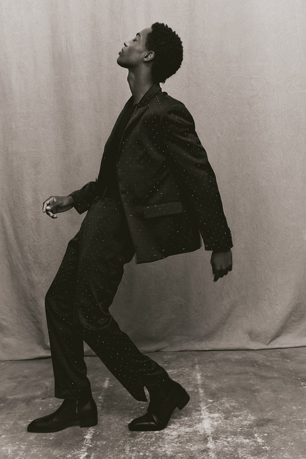 Pantalon de traje con strass Regular Fit - H&m фото 4