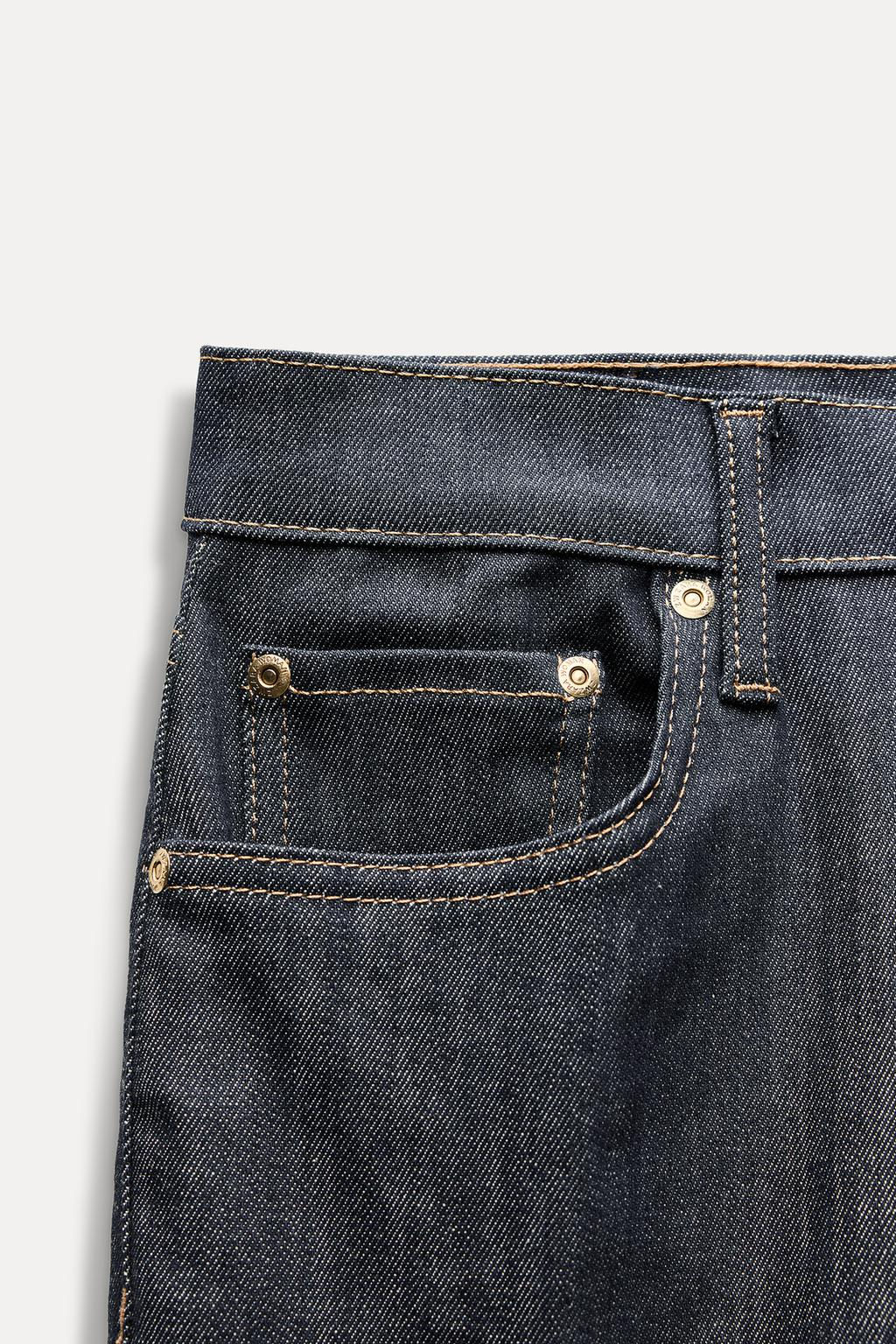 ZW COLLECTION BOOTCUT HIGH-WAIST CROPPED JEANS - Zara фото 9