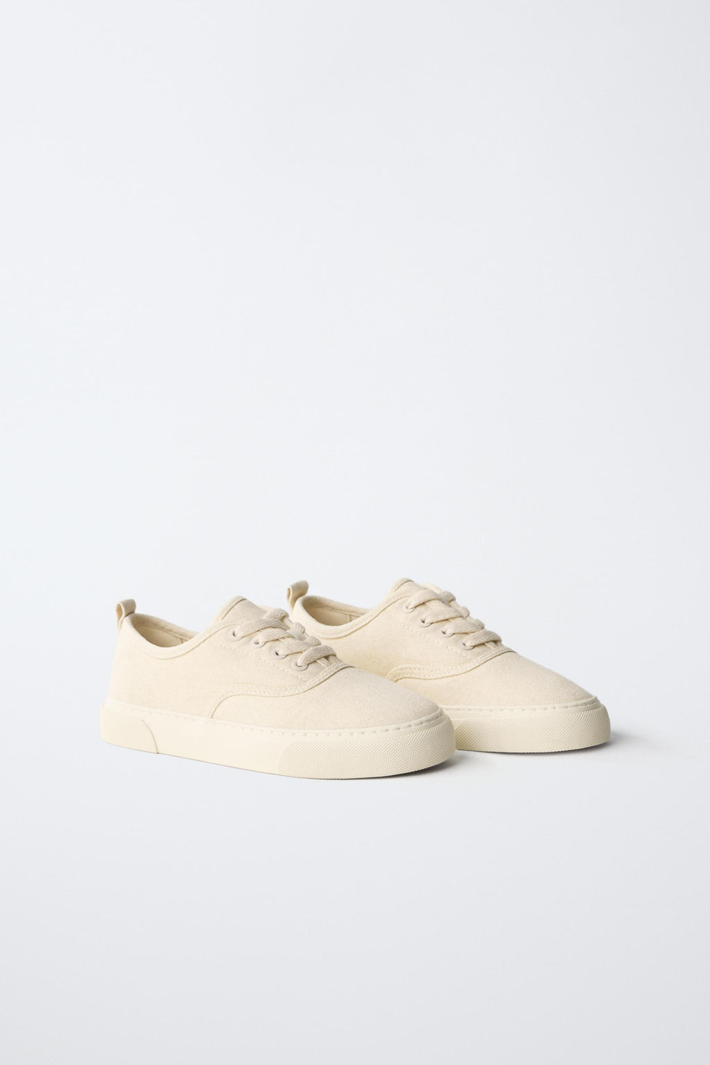 LACE-UP PLIMSOLLS - Zara фото 2