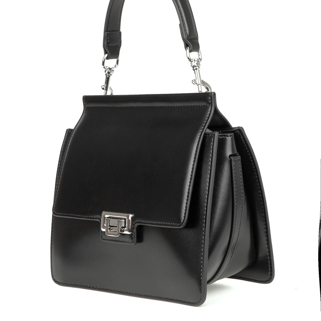 5560 black, Женская кожаная сумка, Barcelo Biagi