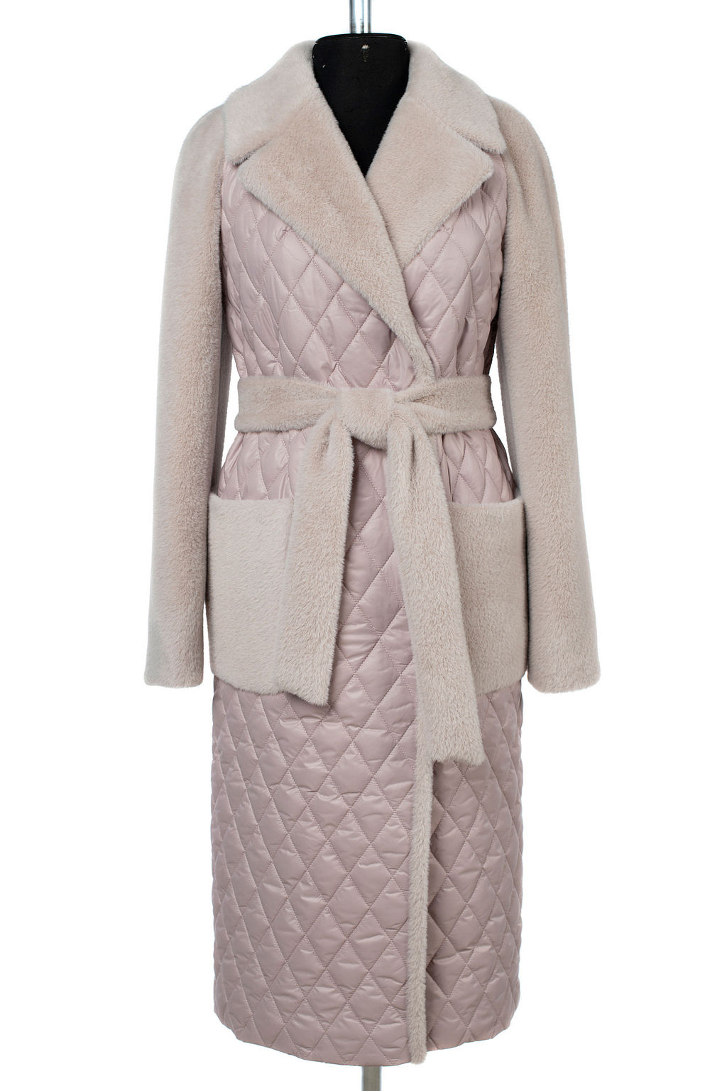 Пальто женское демисезонное (пояс) - El podio фото 10