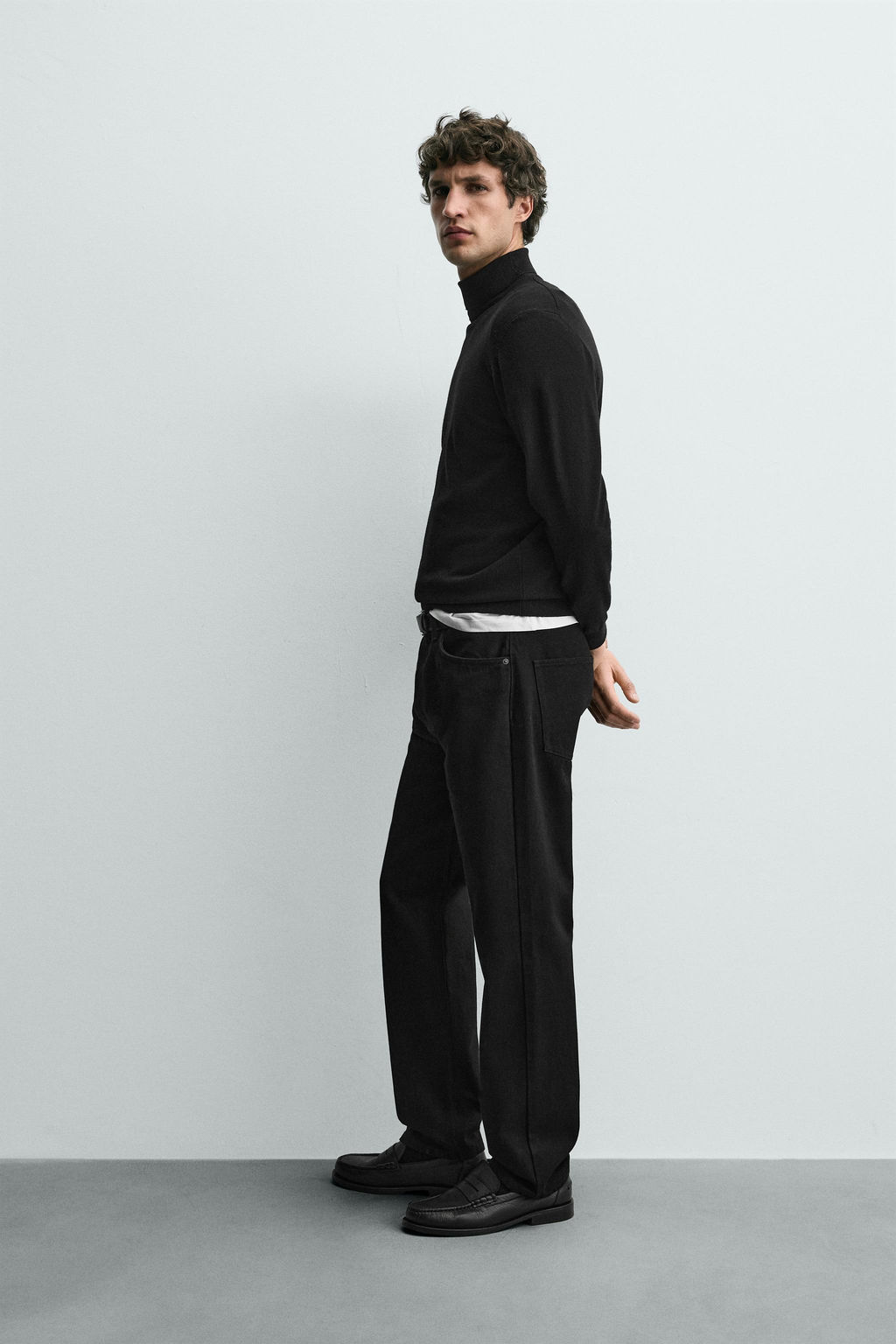 REGULAR FIT COTTON TROUSERS