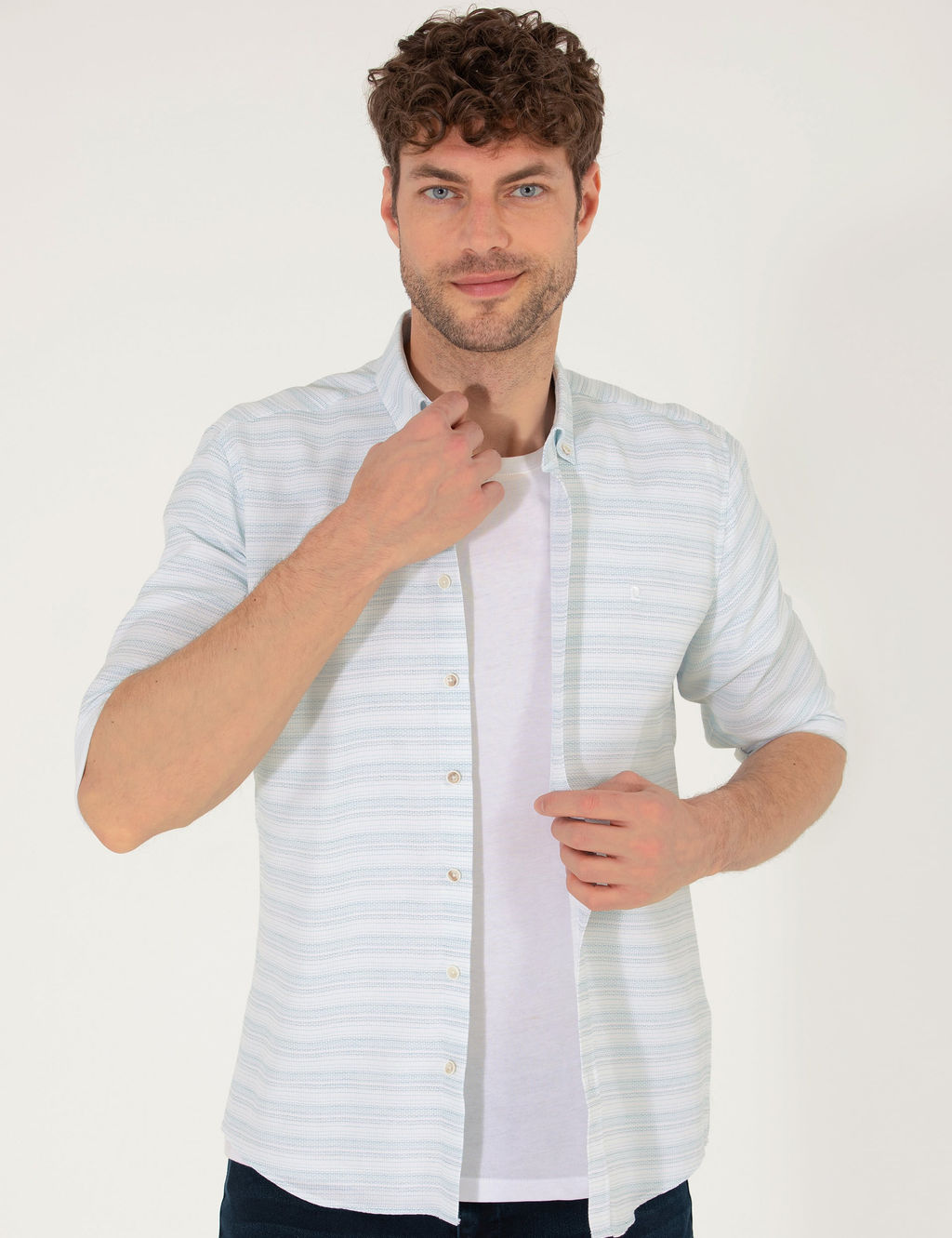 Z_mr_t Slim Fit Uzun Kollu G_mlek