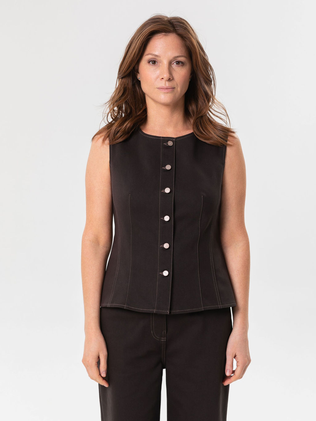 Жилет из хлопка - Stilla фото 3