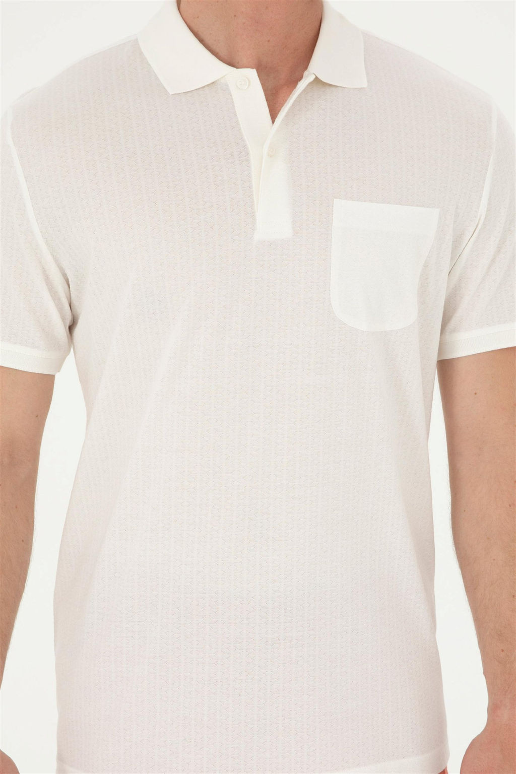 U. S. Polo Assn / Мужская футболка цвета экрю - U.s. polo assn фото 6