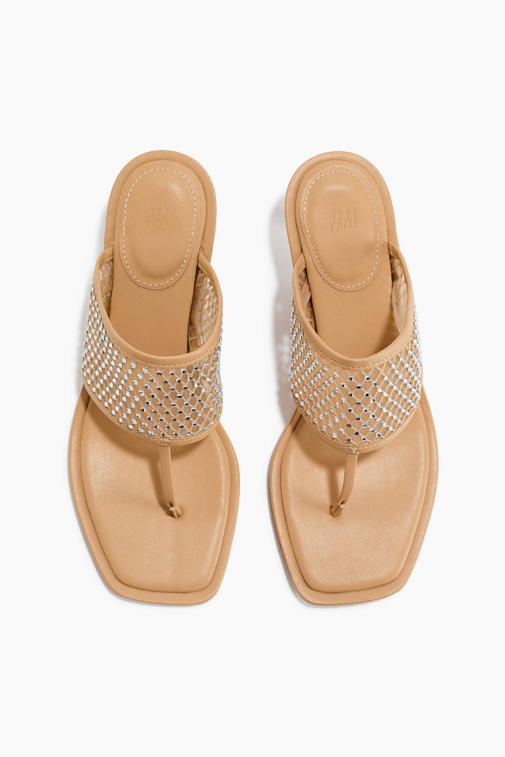 Sandalias kitten con detalles decorativos - H&m фото 4
