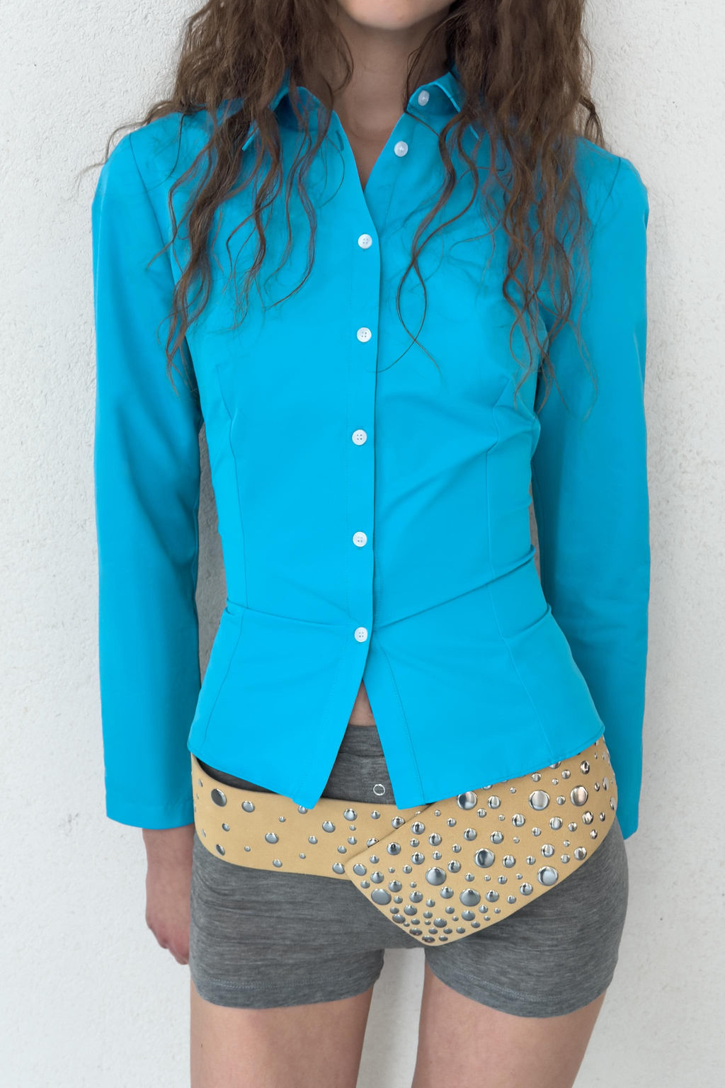 CINTUR?N FAJ?N PIEL 100% TACHAS / Amarillo claro - Zara фото 2