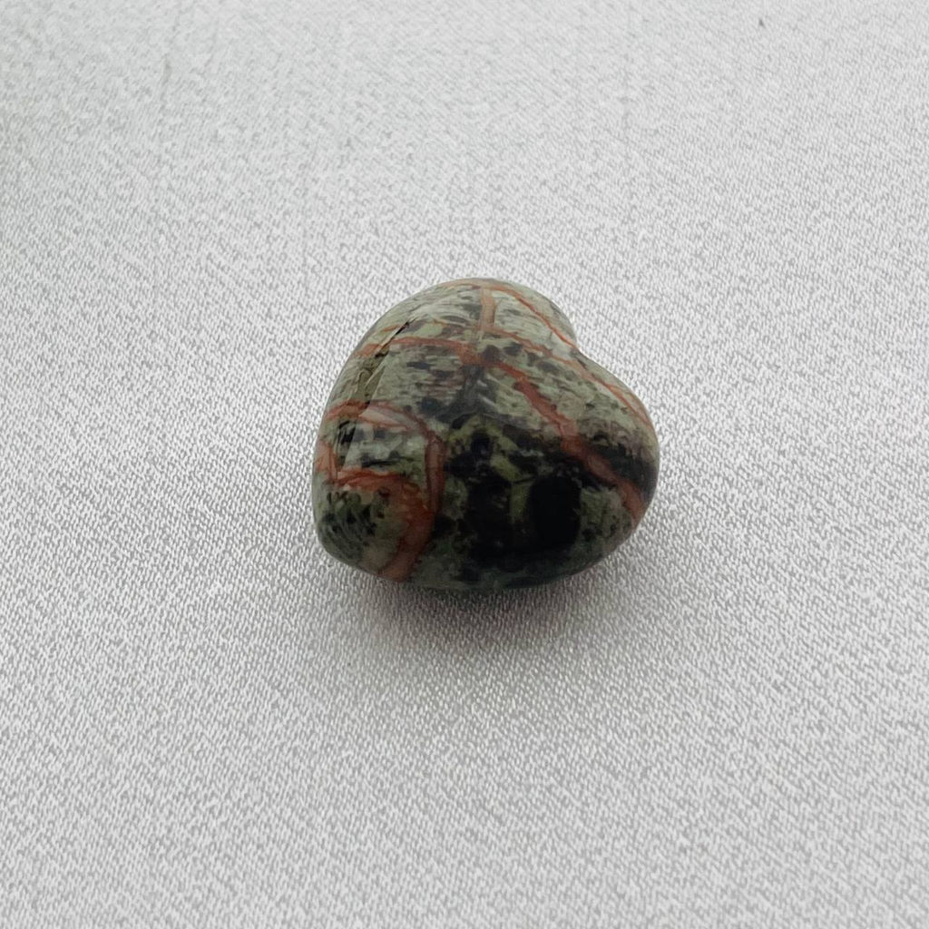 Сердце из Яшмы Уральской - Радуга самоцветов фото 2
