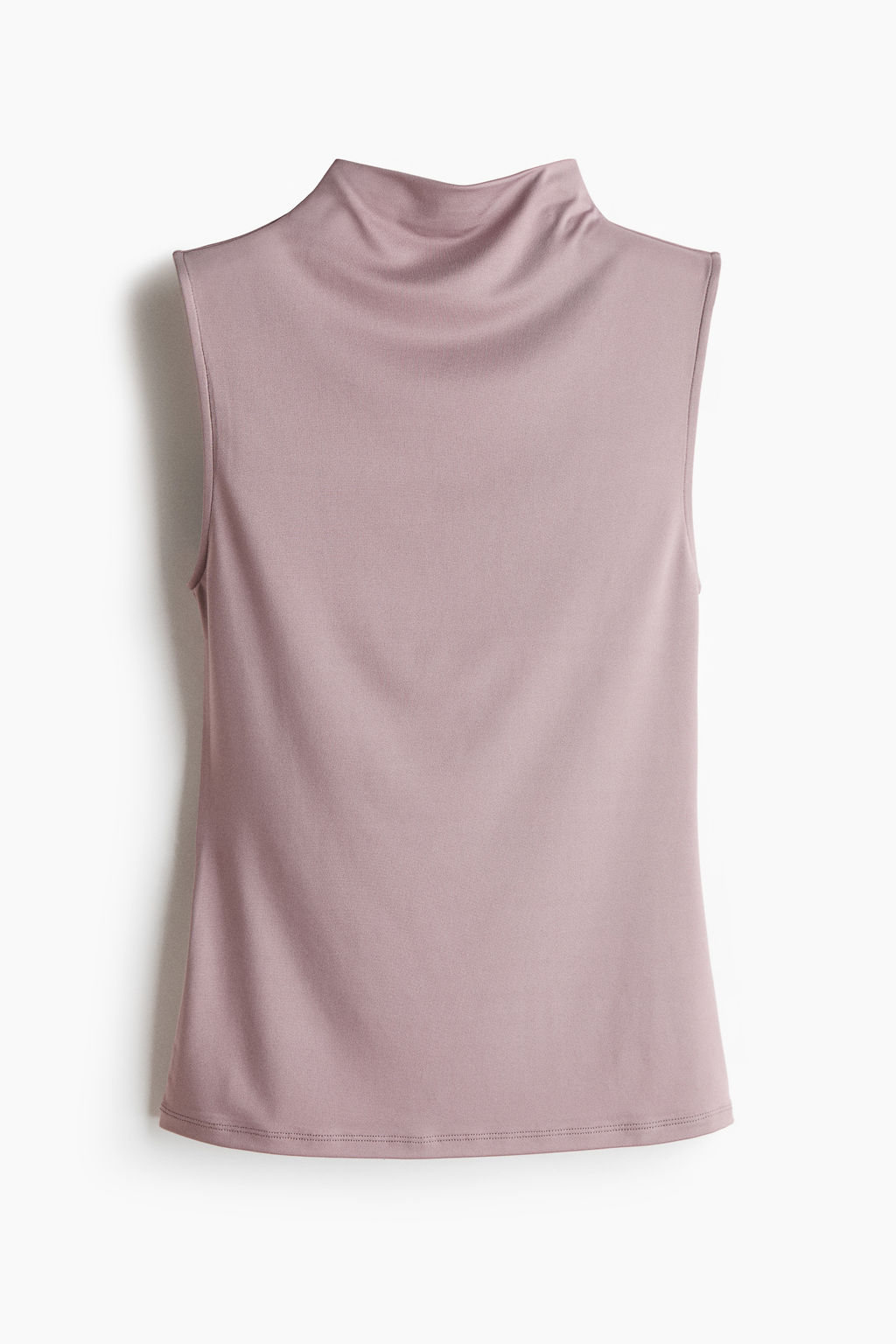 Top de microfibra con cuello perkins - H&m фото 3