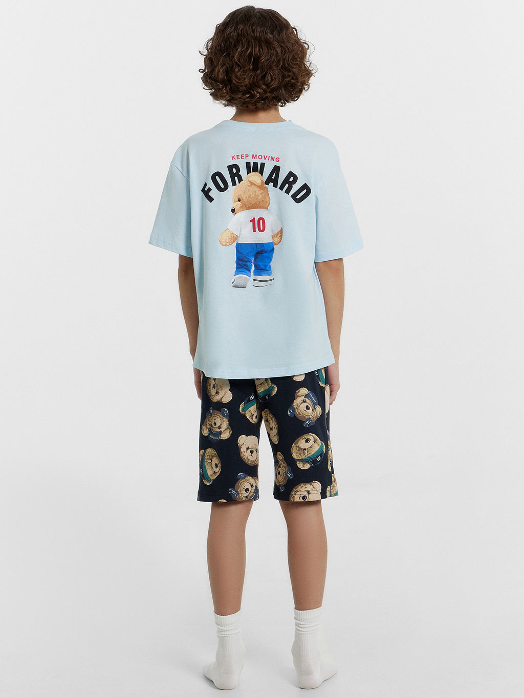 Комплект домашний для мальчиков с принтом в виде мишки - Mark formelle фото 3