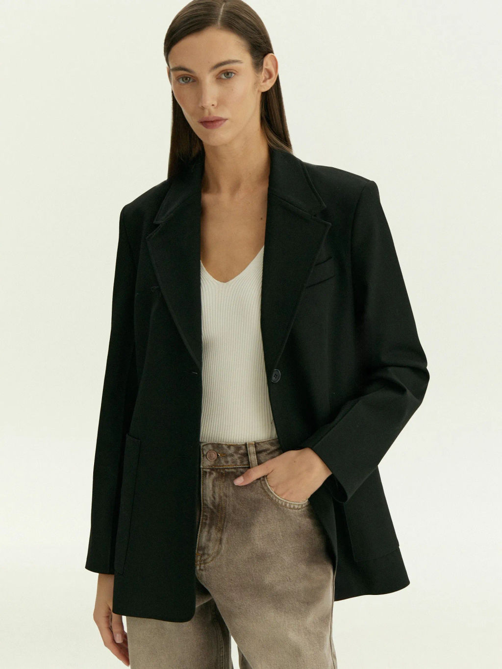 Приталенный жакет, ML864/cave - Emka фото 4