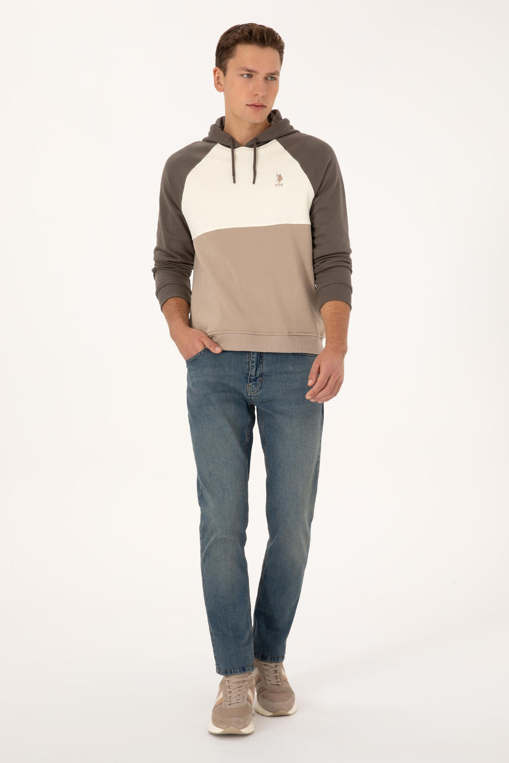 Erkek Vizon Sweatshirt - U.s. polo assn фото 4