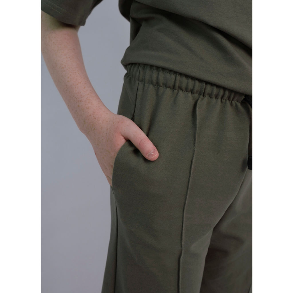 Комплект шорты и футболка футер 2х нитка петля 7424320102 - Youlala фото 6