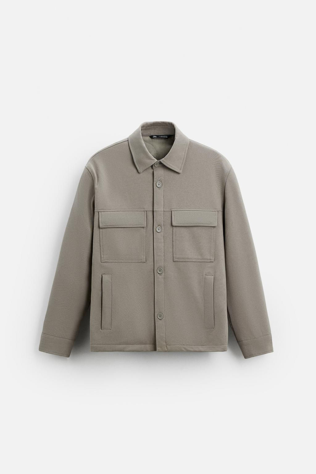 COMFORT PADDED OVERSHIRT - Zara фото 24