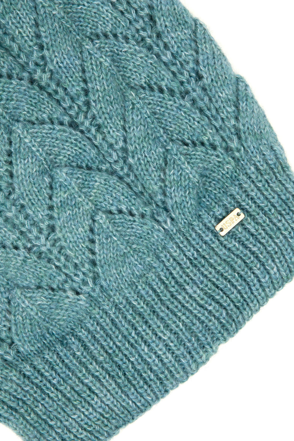 Женский мятный берет Неожиданная скидка в корзине - U.s. polo assn фото 3