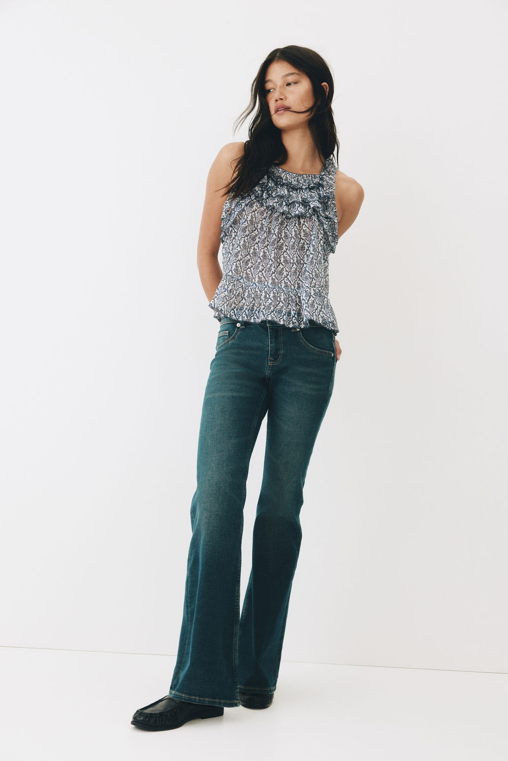 Flared Low Jeans - H&m фото 10