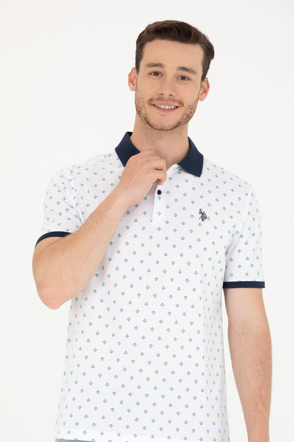 Erkek Lacivert Polo Yaka Ti__rt