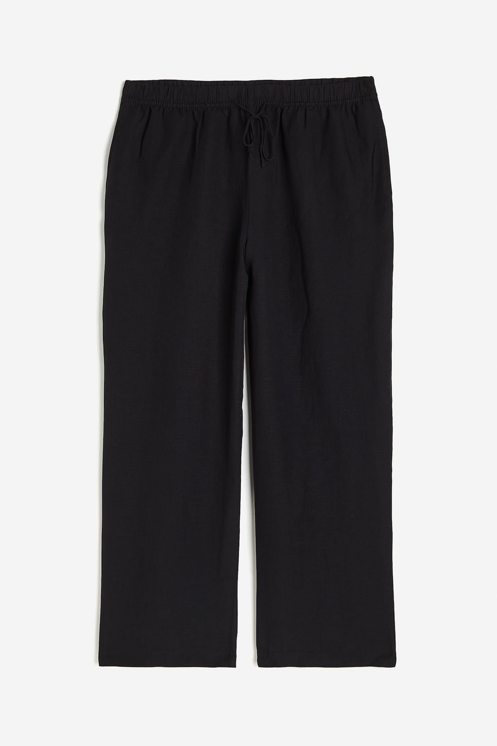 Pantalon sin cierre en mezcla de lino - H&m фото 6