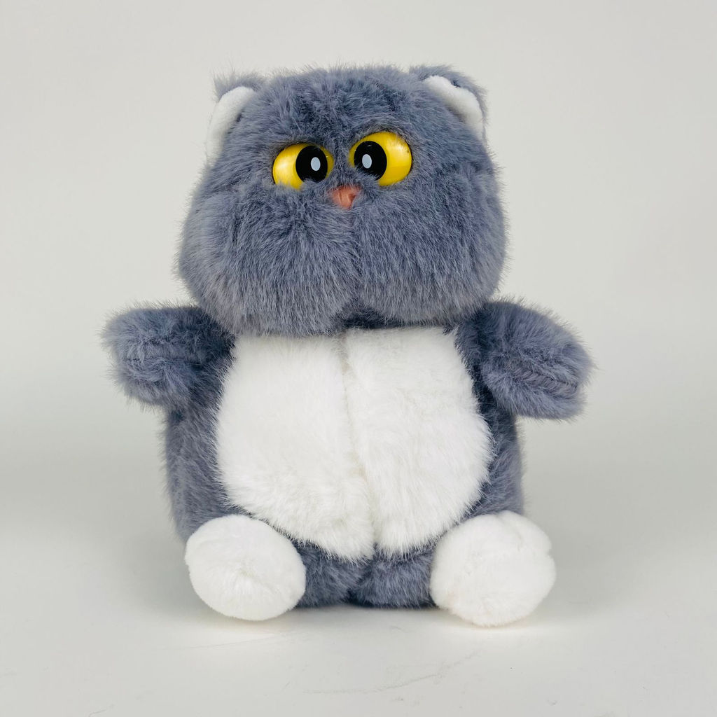 Мягкая игрушка Котик пухлый 22 см - Storyland фото 7