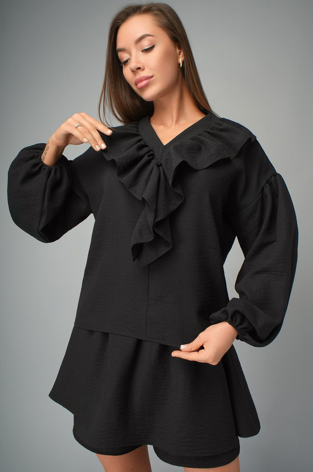 Женский льняной костюм Happyfox