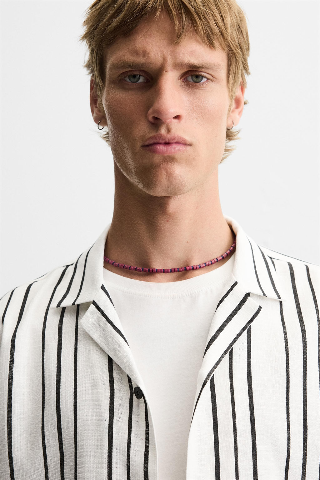 STRIPED FLOWING SHIRT - Zara фото 14