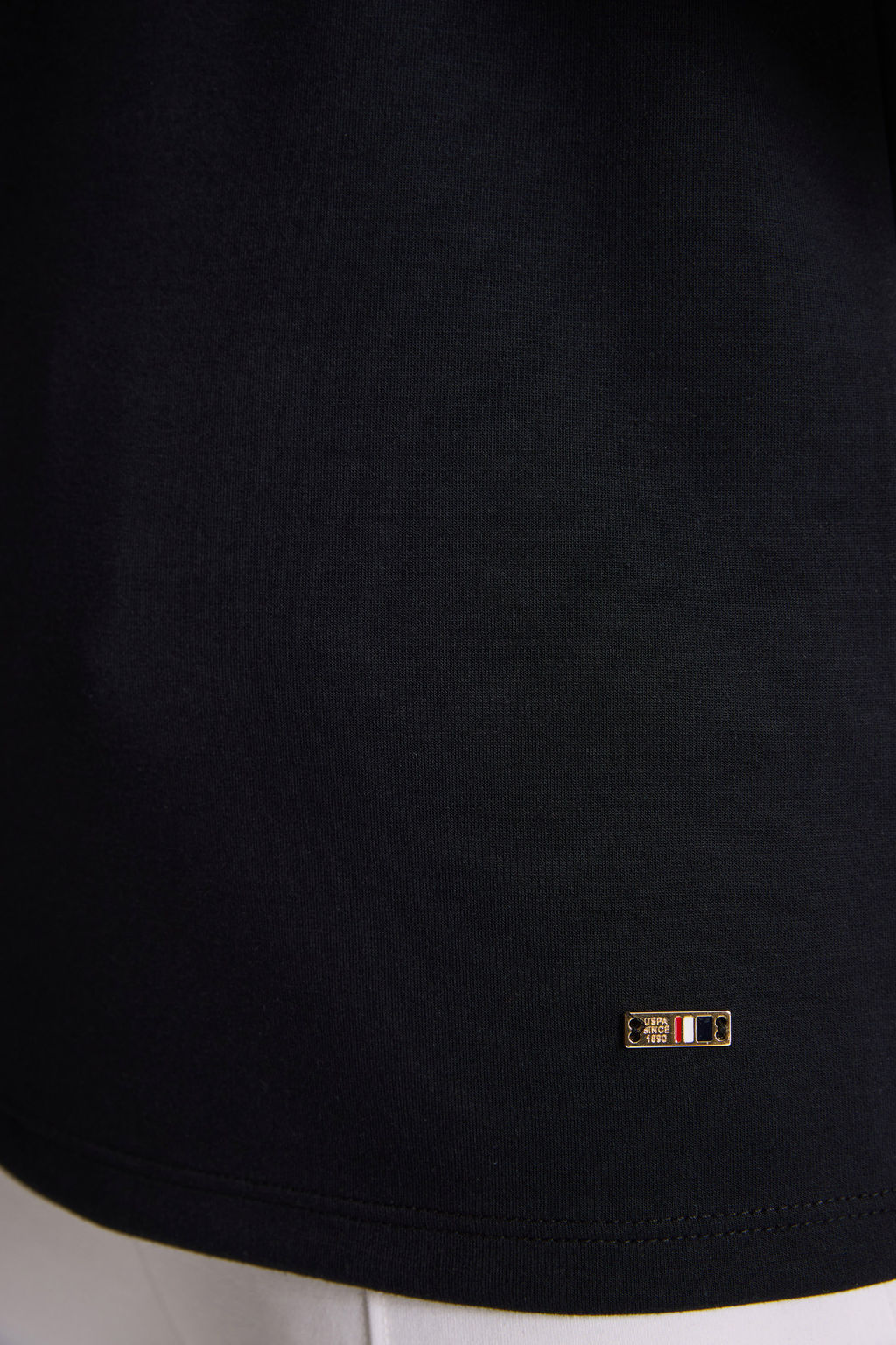 Kad_n Siyah Bisiklet Yaka Basic Ti__rt - U.s. polo assn фото 6