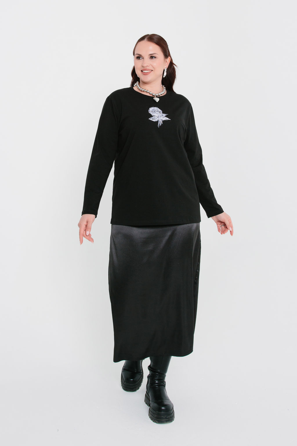 95% хлопок, 5% эластан футболка лонгслив джемпер - Prima linea фото 7