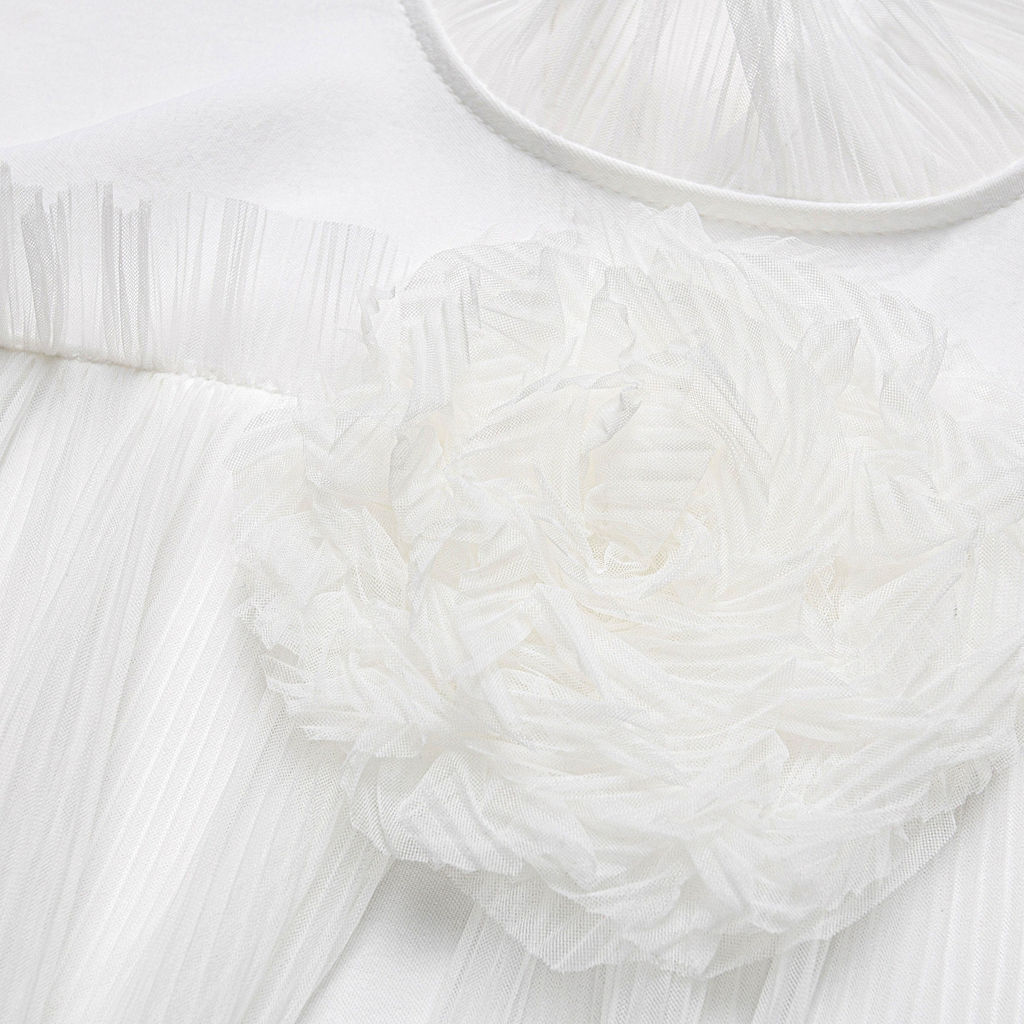 Блуза с рюшами, Мелодия сердца (белая) - Charutti фото 8