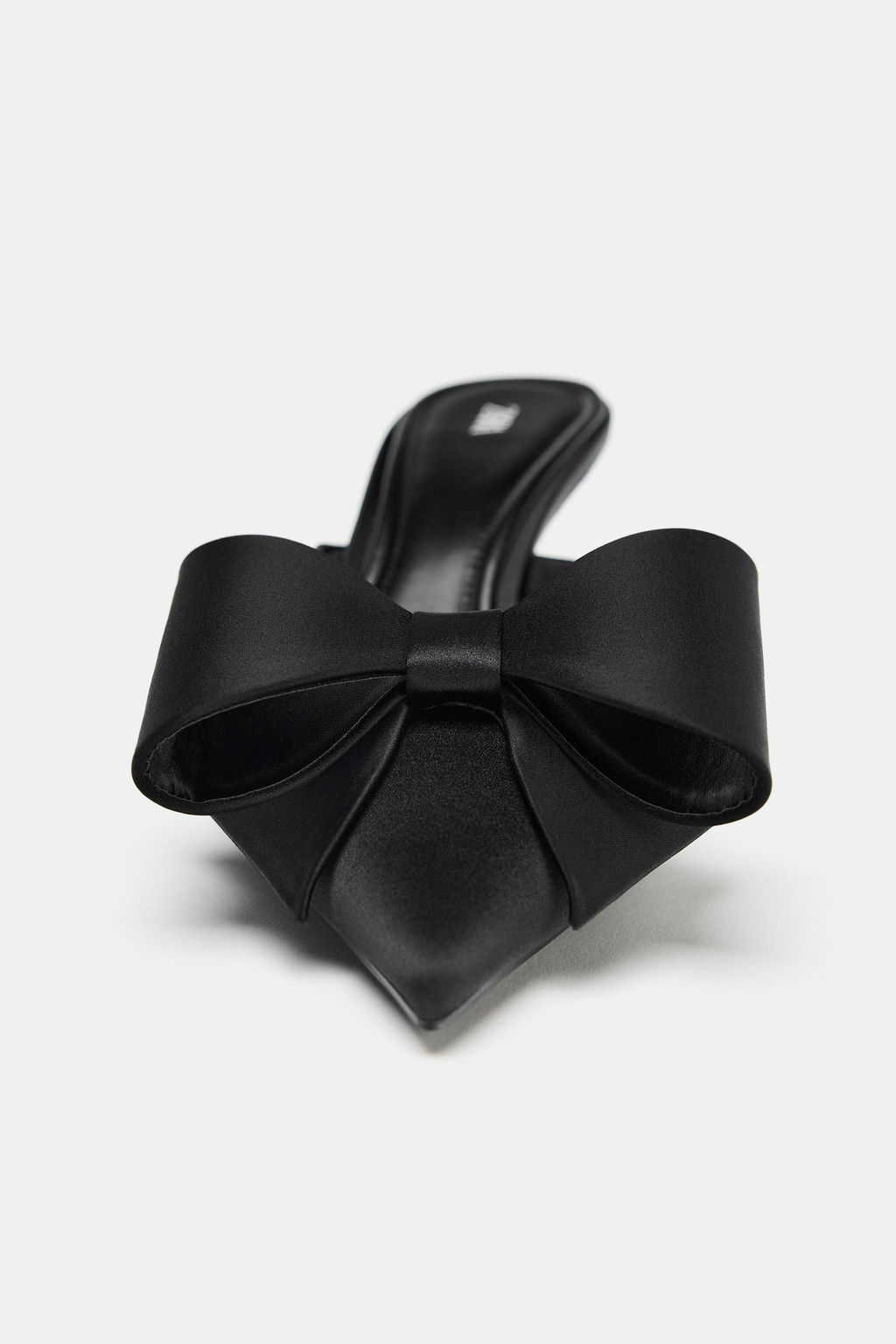 BOW HIGH-HEEL MULES - Zara фото 12