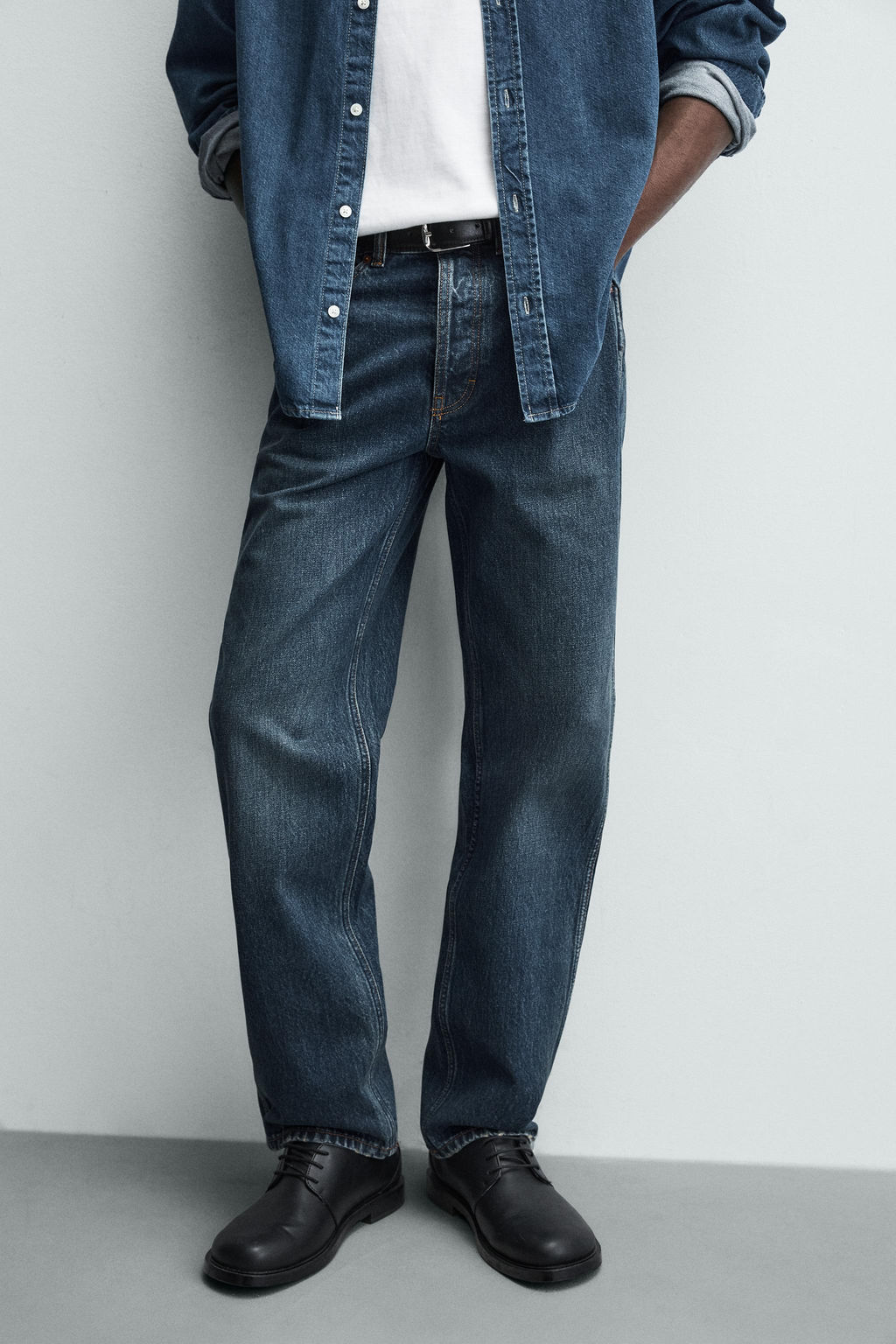 STRAIGHT-LEG JEANS - Zara фото 5