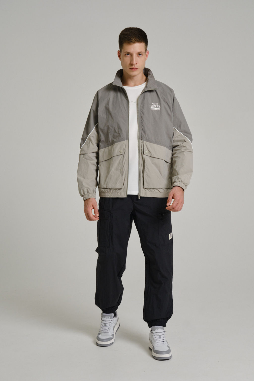 Ветровка Серо-зеленый ATSC Single Jacket - Anta фото 2