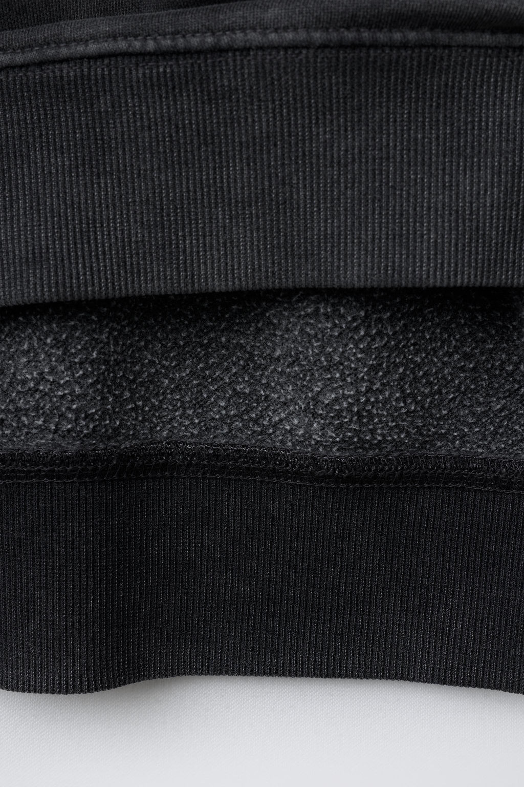 SUDADERA EFECTO LAVADO TEXTO / Gris - Zara фото 5