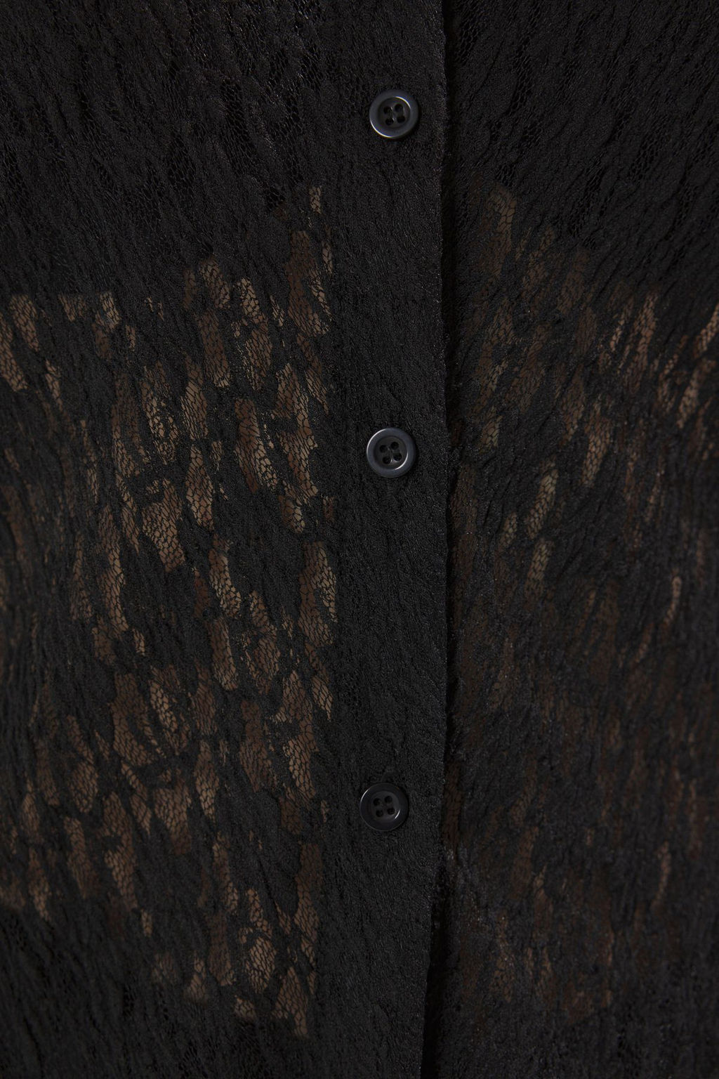 Ac?k Mavi Polo Yaka Dantel Fitted/Vucuda Oturan Esnek Orme Bluz TWOSS25BZ00407 - Trendyolmilla фото 7