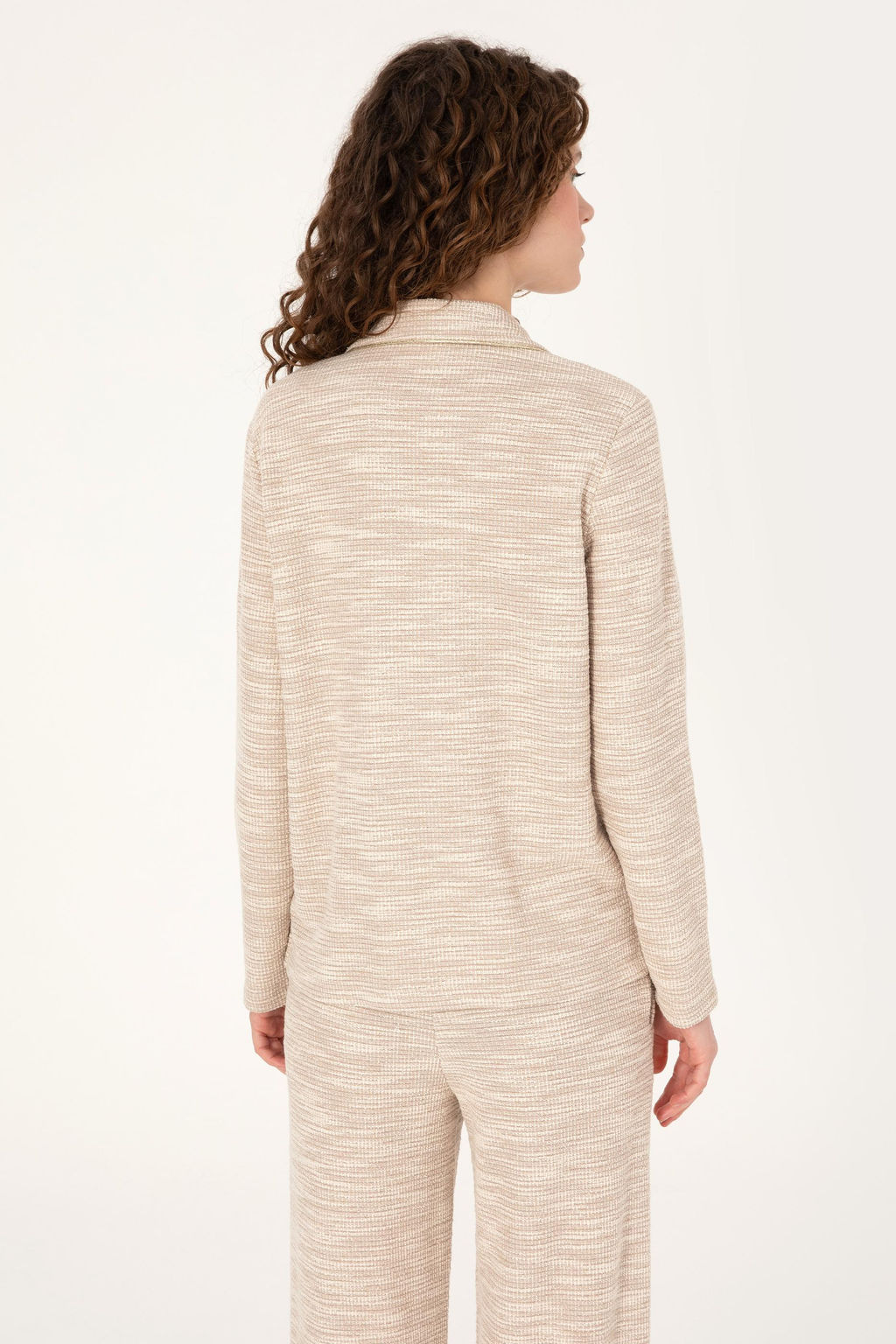 Kad_n Krem Sweatshirt - U.s. polo assn фото 5