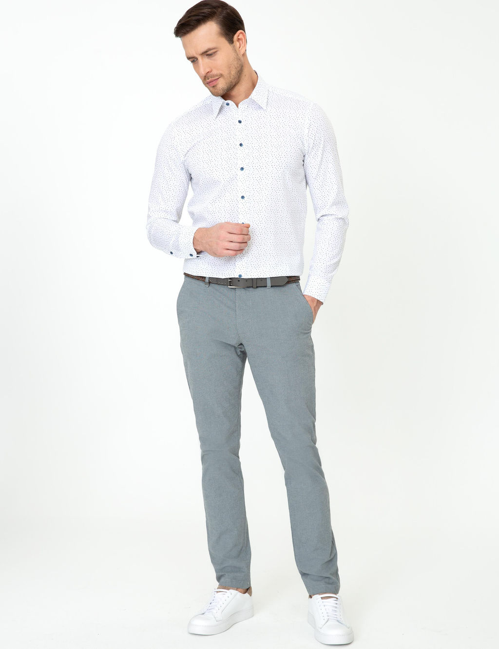 _ndigo Slim Fit Kanvas Pantolon - Cacharel фото 6
