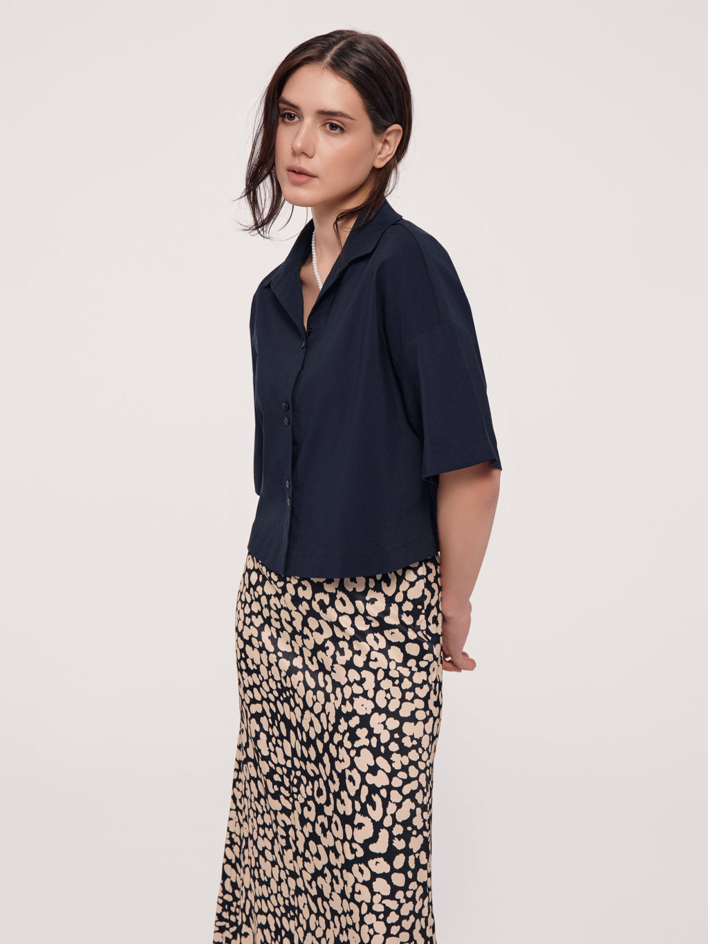 CONTE LBL 2646 Блузка женская black - Conte elegant фото 3