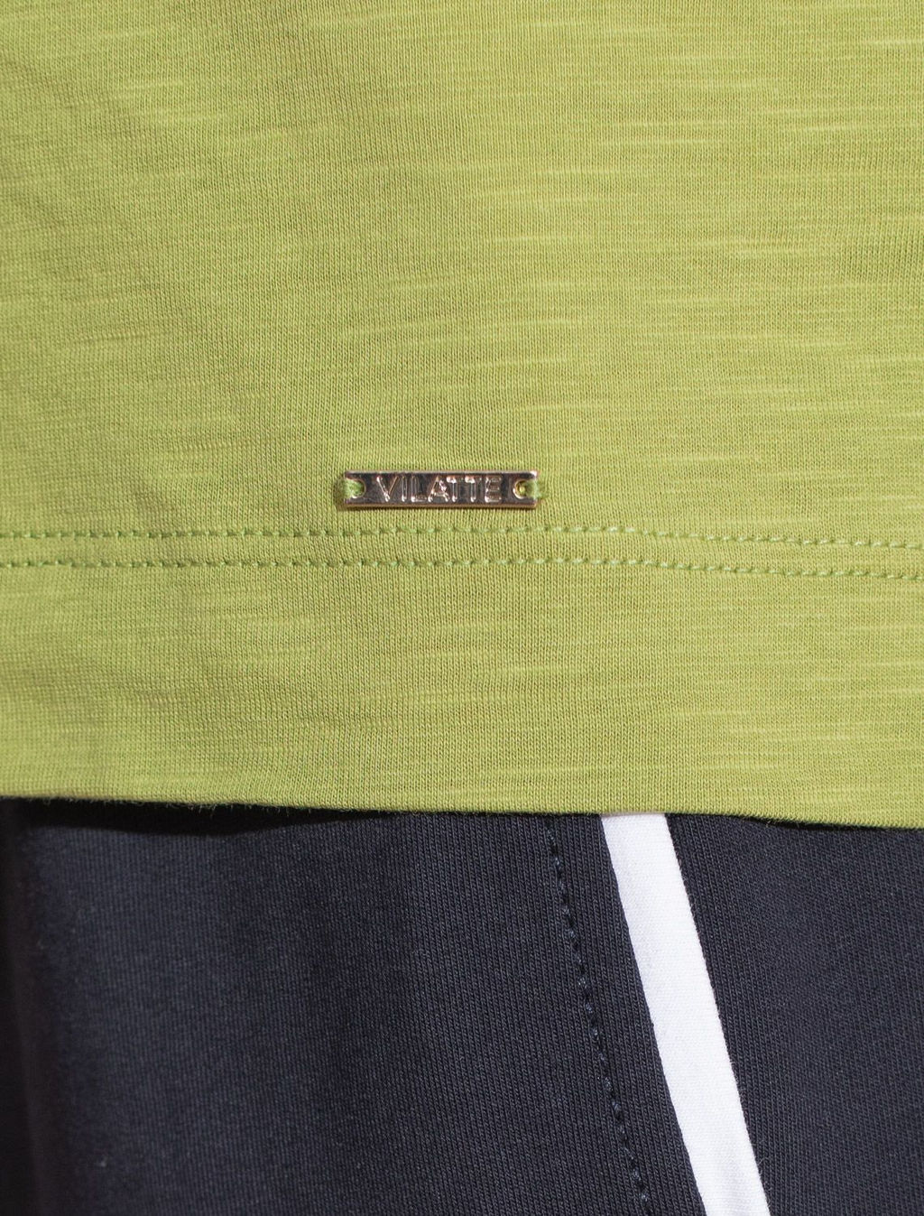 Свободная футболка из фактурного 100% хлопка флам