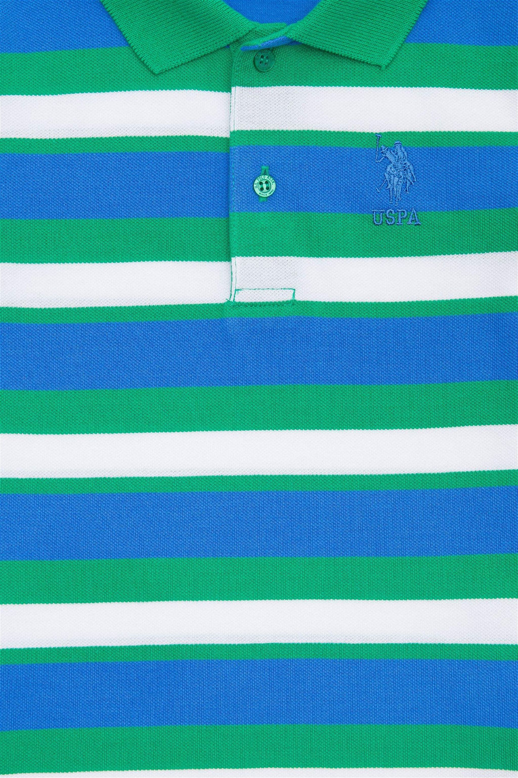 Зеленая футболка с воротником-поло для мальчика Неожиданная скидка в корзине - U.s. polo assn фото 3