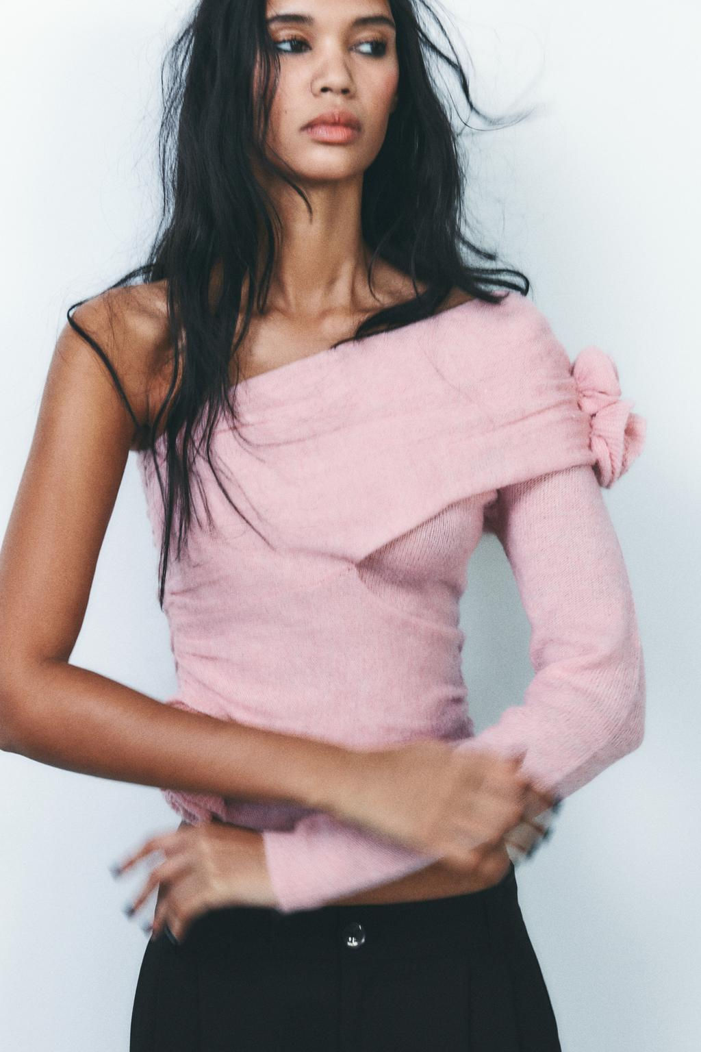 FLORAL KNIT TOP - Zara фото 2