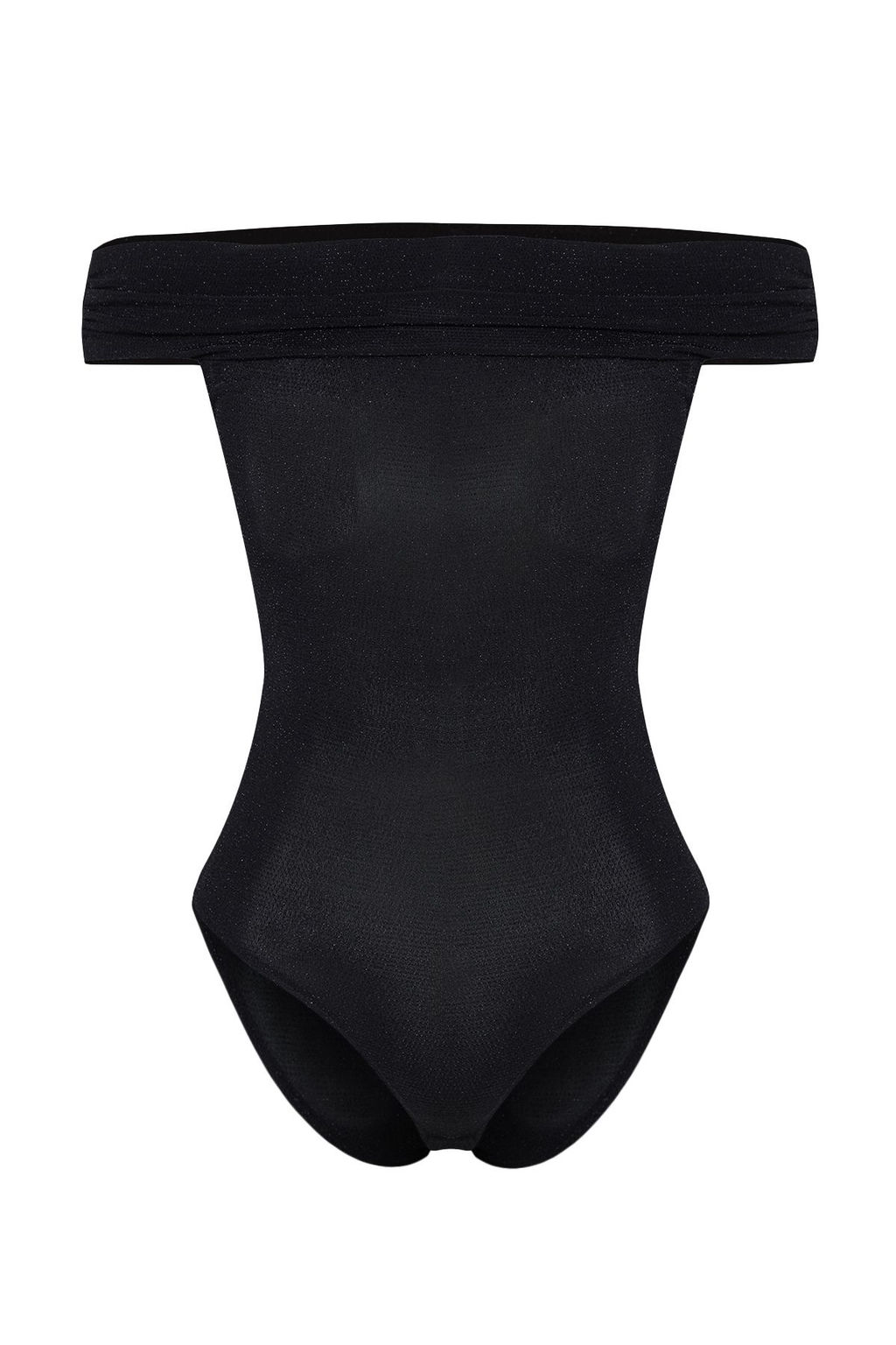 TRENDYOLMILLA Siyah Asimetrik Yaka Simli Orme Body TPRSS25BD00007 фото 8