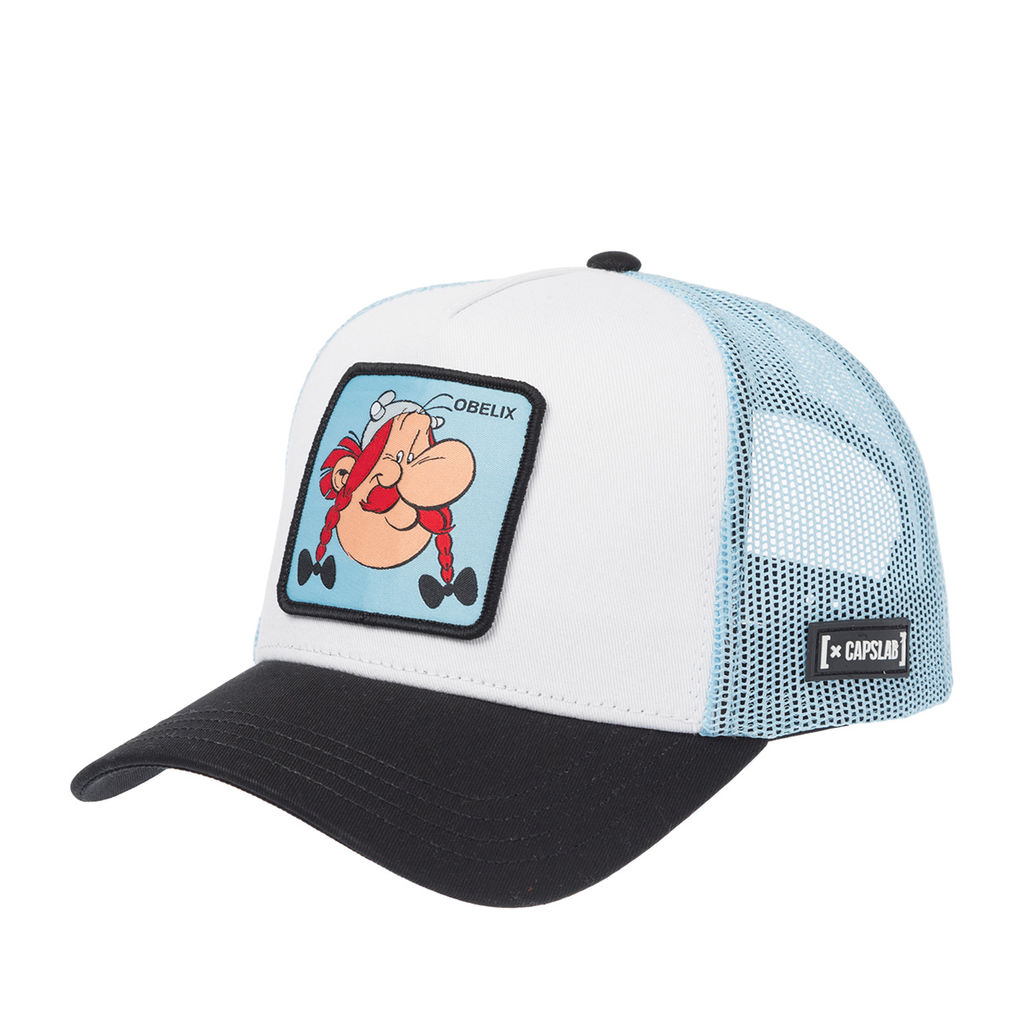 Бейсболка CAPSLAB арт. CL/AST1/1/CT/MEN Dargaud Obelix (белый / черный)