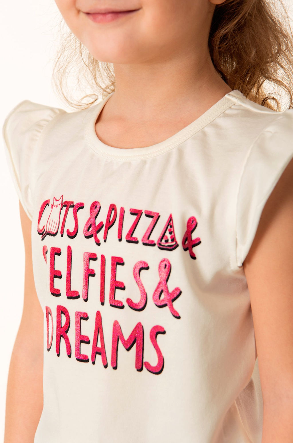 Майка с лайкрой для девочки Bonito  фото 24