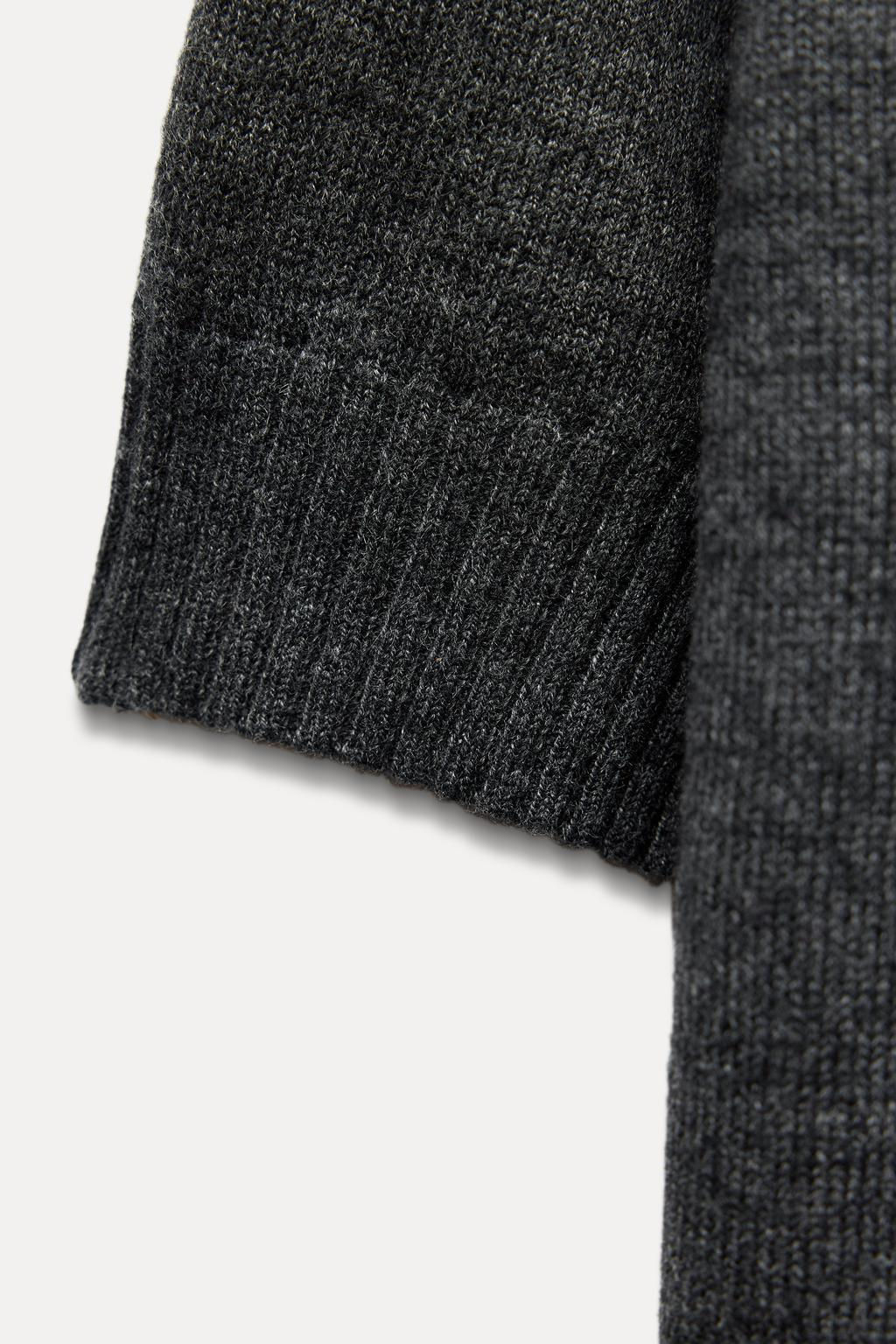 BASIC PLAIN SHORT SLEEVE KNIT CARDIGAN - Zara фото 12