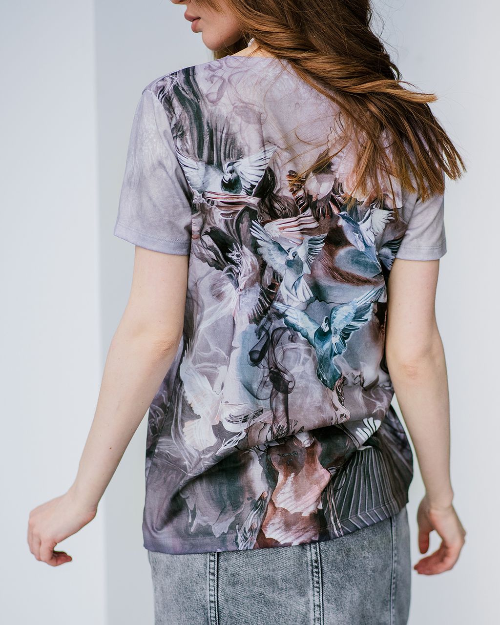 Футболка вискозная с невидимыми швами - Sahar art lab фото 5